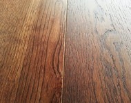 Engineered White Oak Wire Brushed Wide Planks Smoked Tobacco Sale $3.99 – 1/2″ x 6″